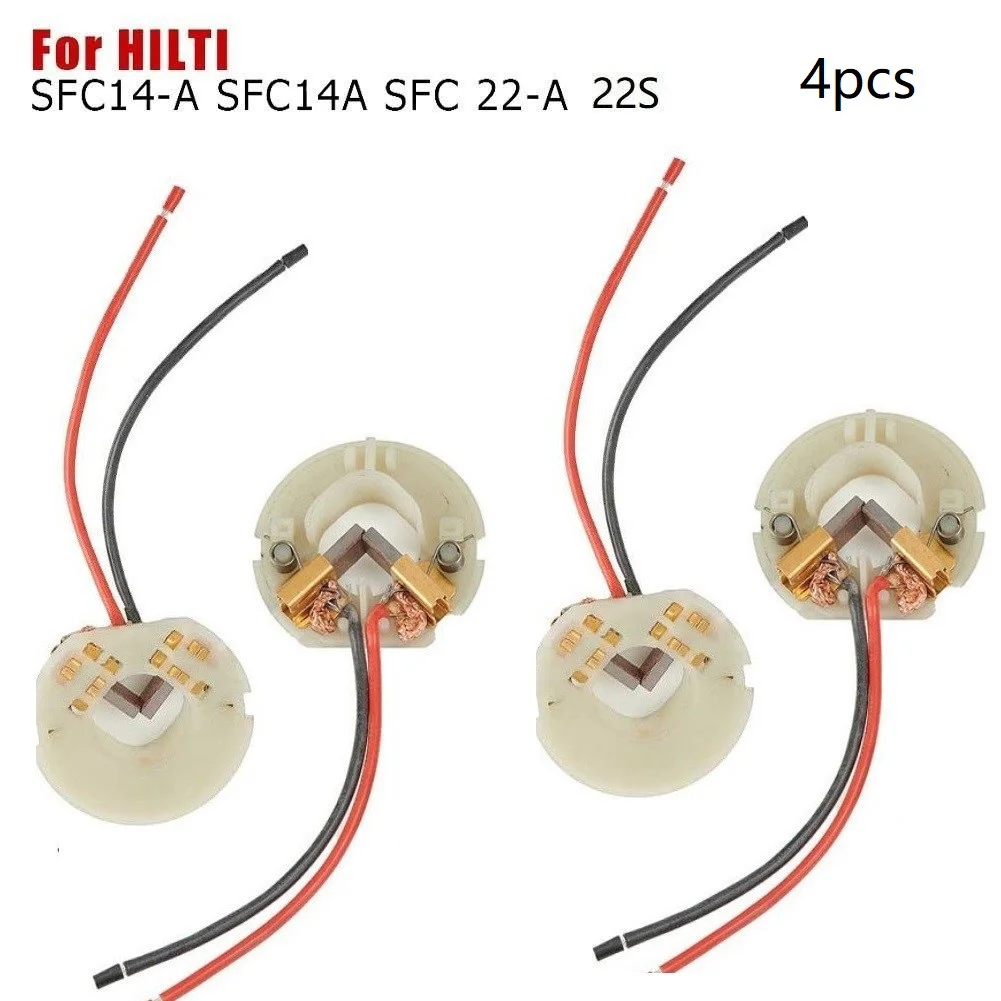 4PCS 44mm Carbon Brush Holders For HILTI SFC14-A SFC14A SFC 22-A 22A Power Tool Replacement Accessories High Quality
4PCS 44mm Carbon Brush Holders For HILTI SFC14-A SFC14A SFC 22-A 22A Power Tool Replacement Accessories High Quality