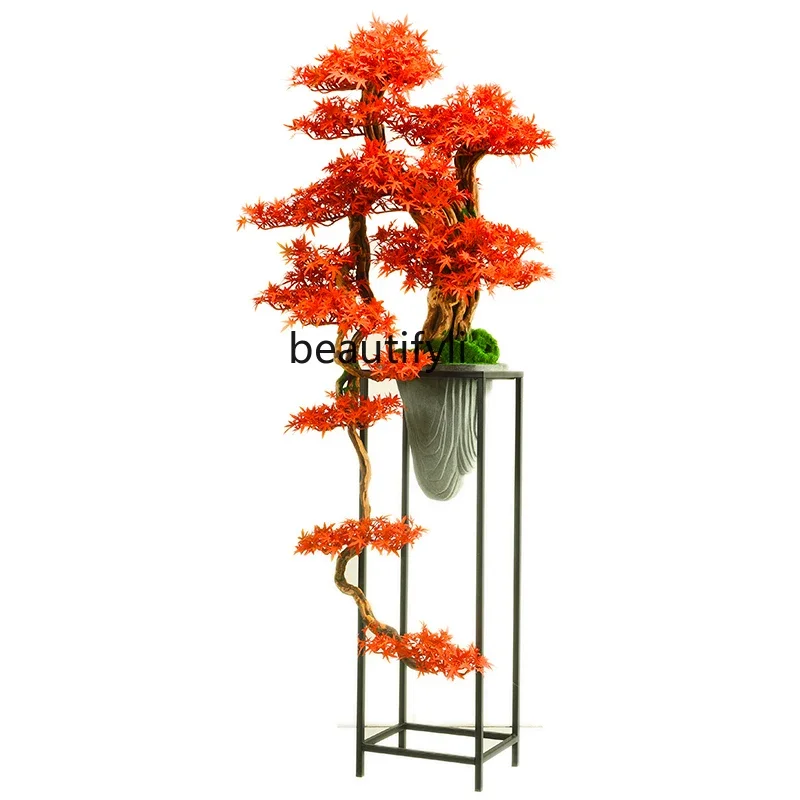 Artificial Greeting Pine Plant Bonsai Fake Flower Stand Floor Ornaments Indoor Decorations
Artificial Greeting Pine Plant Bonsai Fake Flower Stand Floor Ornaments Indoor Decorations