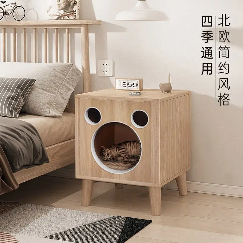 Modern Bedroom Bedside Table Nightstands Cat Cot Makeup Cabinets Dresser Auxiliary Furniture Wood Cat Dogs Bed Pet Accessories
Modern Bedroom Bedside Table Nightstands Cat Cot Makeup Cabinets Dresser Auxiliary Furniture Wood Cat Dogs Bed Pet Accessories