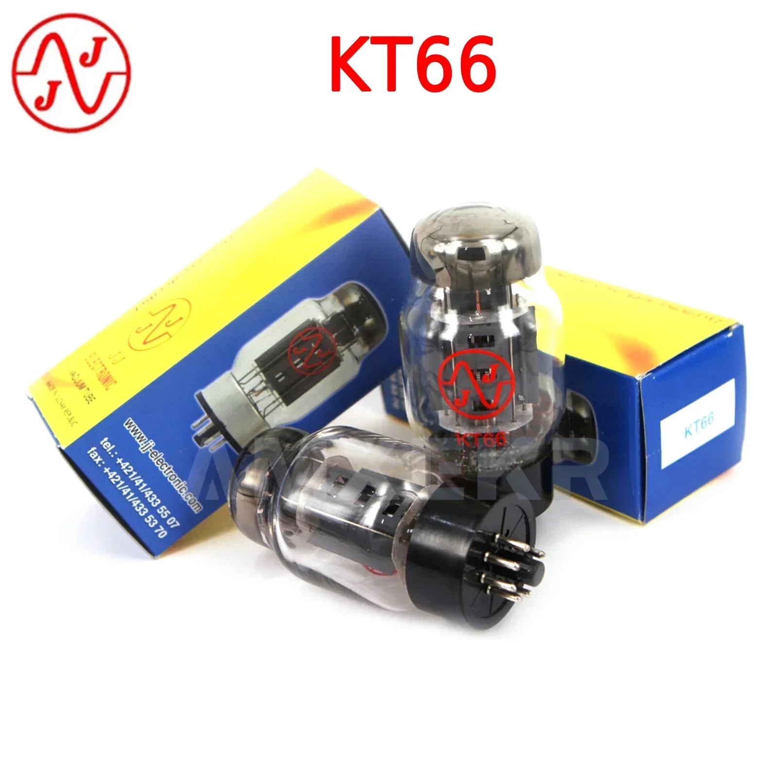 

JJ KT66 Vacuum Tube Replace KT88 EL34 6P3P 6L6 KT66 Electron Tube DIY Amplifier Kit HIFI Audio Valve Precision Matching