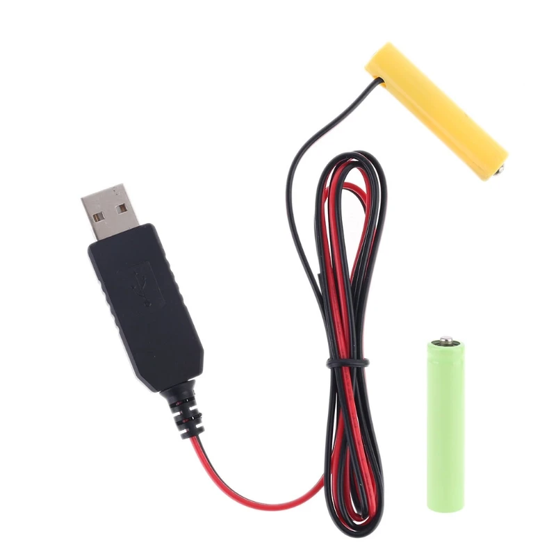 

USB до 1,2 В, 2,4 В, 3,6 В, 4,8 В, Ni-MH батарея AAA, можно заменить батарейки 1-4AAA для игрушечного фонарика для умных дверей