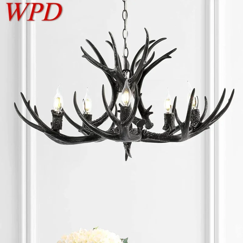 WPD Nordic Antler Pendent Lamp American Retro Living Room Dining Room Villa Coffee Shop Clothing Store Decoration Chandelier
WPD Nordic Antler Pendent Lamp American Retro Living Room Dining Room Villa Coffee Shop Clothing Store Decoration Chandelier