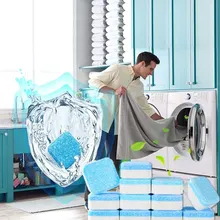 Cleaner Effervescent Washing Machine Tablet Deep Cleaning Efficient Sterilize Mildew Deodorant Decontamination Home Clean Tool
Cleaner Effervescent Washing Machine Tablet Deep Cleaning Efficient Sterilize Mildew Deodorant Decontamination Home Clean Tool