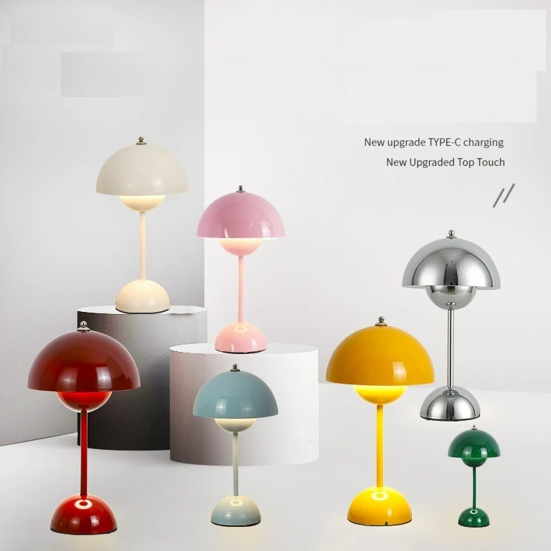 Flower Bud Led Table Lamp Night Light Mushroom Table Lamps Nordic Bedside Wedding Room Desk Simple Decoration Bedroom Modern
Flower Bud Led Table Lamp Night Light Mushroom Table Lamps Nordic Bedside Wedding Room Desk Simple Decoration Bedroom Modern