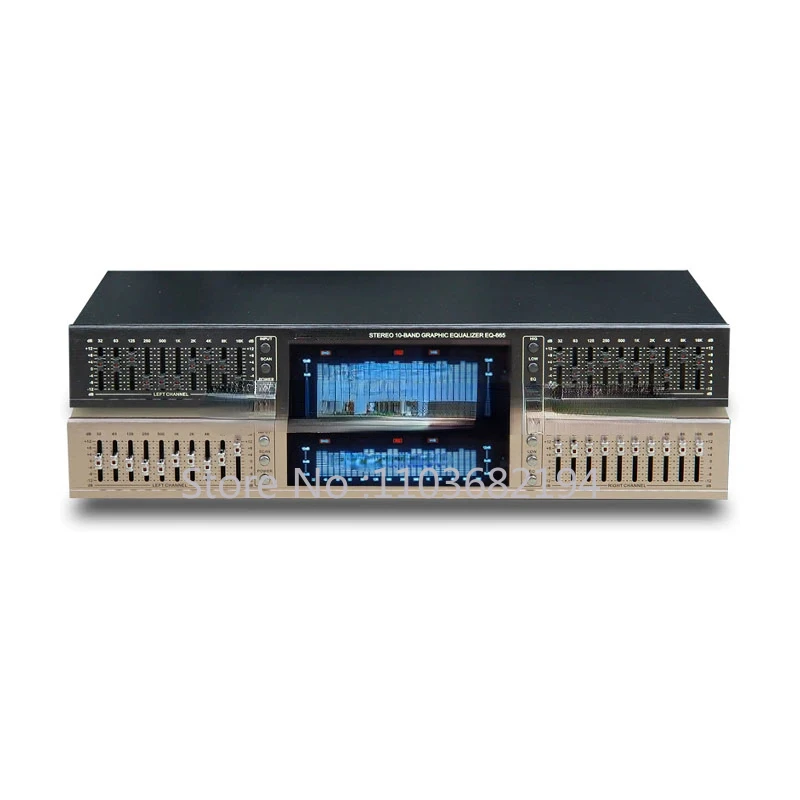Двухдиапазонный стерео-эквалайзер EQ665, 10-полосный, со встроенным Bluetooth, 220 В
Двухдиапазонный стерео-эквалайзер EQ665, 10-полосный, со встроенным Bluetooth, 220 В