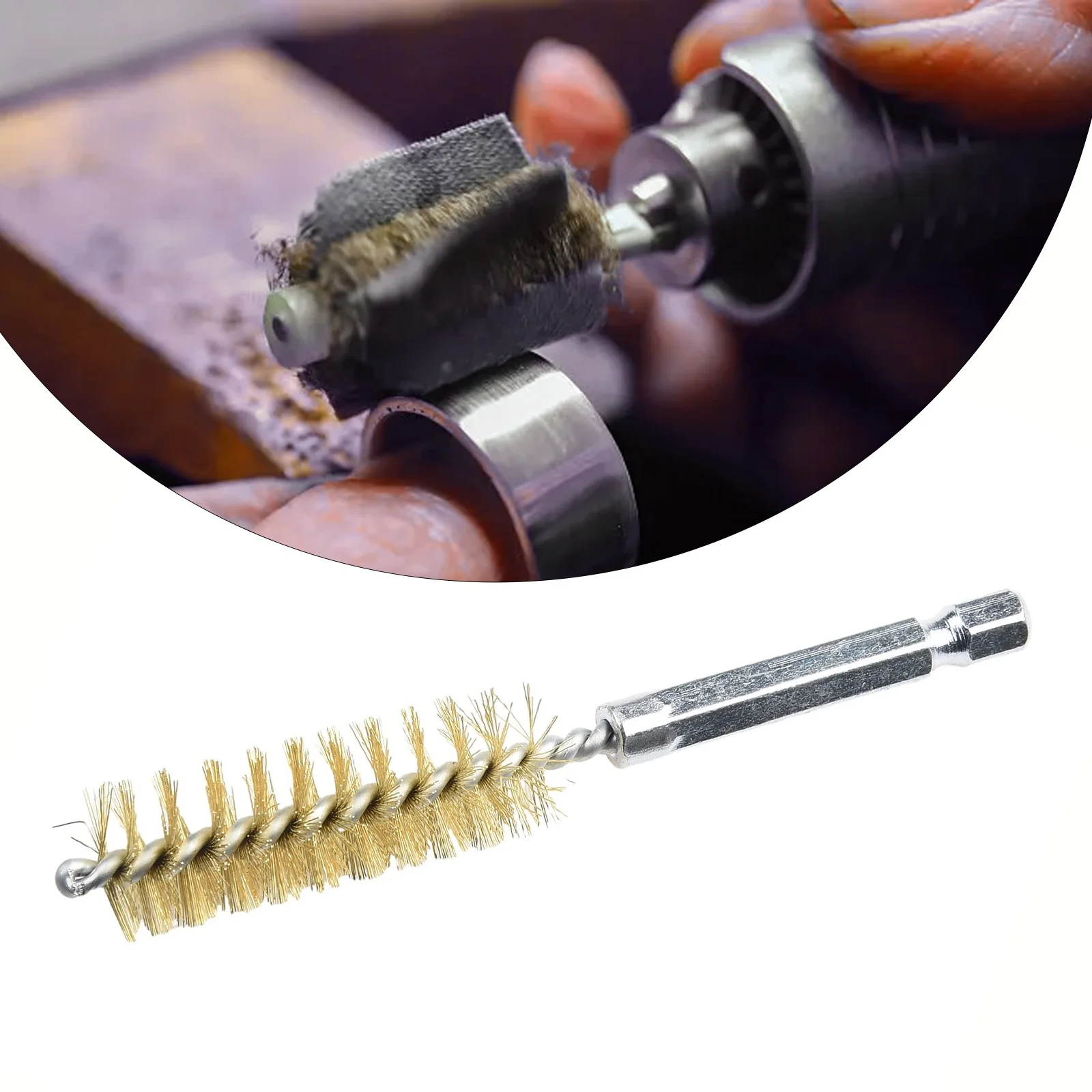 Wire Tube Machinery Cleaning Brush Paint Remover Rust Cleaner Metal Handle Chimney Washing Polishing Tools 8/10/12/15/17/19mm
Wire Tube Machinery Cleaning Brush Paint Remover Rust Cleaner Metal Handle Chimney Washing Polishing Tools 8/10/12/15/17/19mm