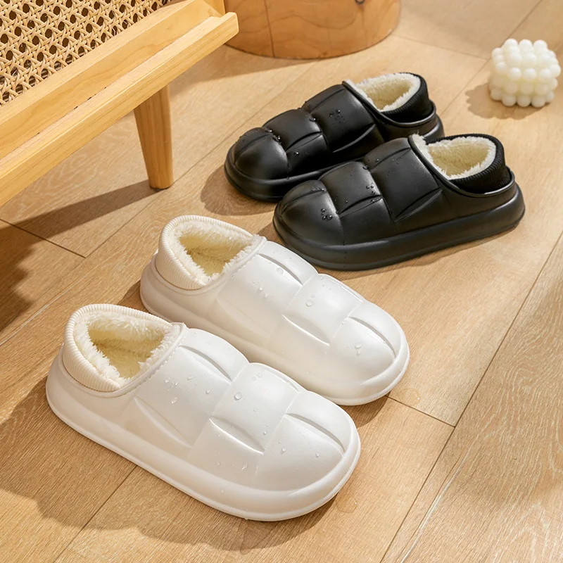 Winter Women Warm Slippers Waterproof Fur Plush Slides Indoor Home Thick Sole Footwear Non-Slip Slippers Comfort Floor Shoes
Winter Women Warm Slippers Waterproof Fur Plush Slides Indoor Home Thick Sole Footwear Non-Slip Slippers Comfort Floor Shoes