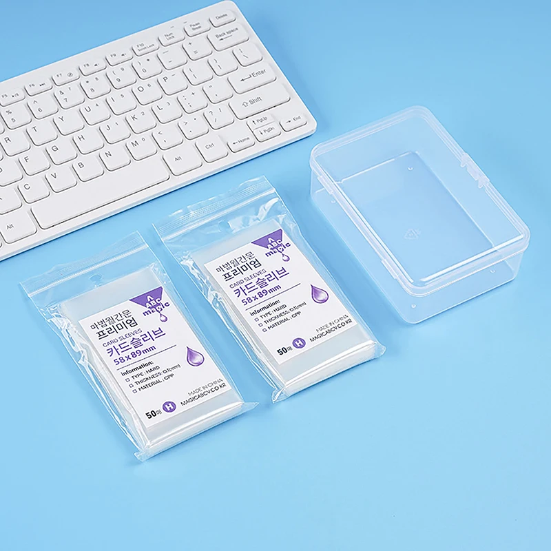 INS Transparent PP Plastic Storage Box Accessories Plastic Box Card Sleeve Card Holder Card Box Desk Arrangement
INS Transparent PP Plastic Storage Box Accessories Plastic Box Card Sleeve Card Holder Card Box Desk Arrangement