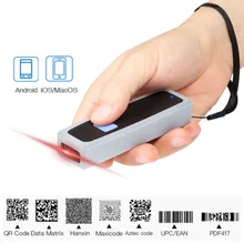 Small barcode scanner, portable barcode reader, CCD, M2D, Bluetooth, 1D / 2D, QR, PDF417, suitable for IOS, Android
Small barcode scanner, portable barcode reader, CCD, M2D, Bluetooth, 1D / 2D, QR, PDF417, suitable for IOS, Android