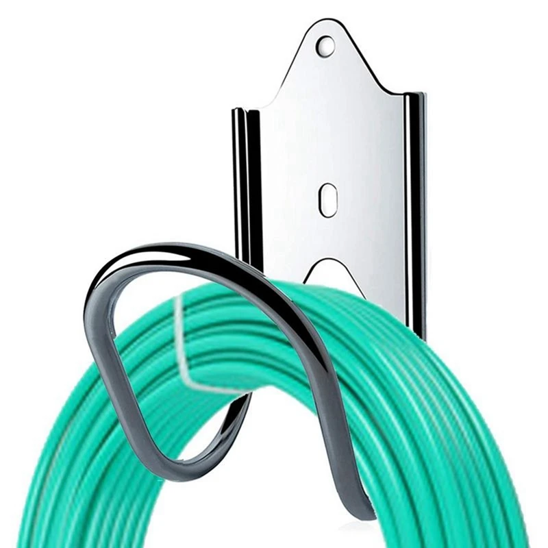 2Pcs Wall Mounted Garden Hose Holder Heavy Duty Stainless Steel Hose Hanger Hooks for Water Hose Storage Organizer
2Pcs Wall Mounted Garden Hose Holder Heavy Duty Stainless Steel Hose Hanger Hooks for Water Hose Storage Organizer
