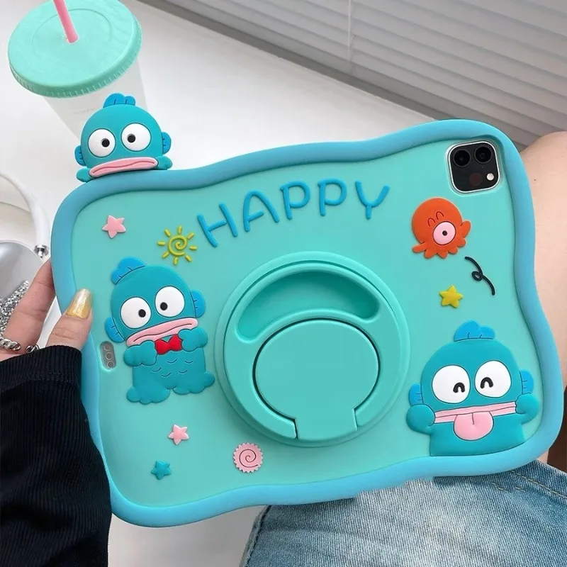 Sanrio Kawaii Kuromi IPad чехол HANGYODON мультфильм милый силиконовый защитный чехол 10-го поколения телефон из аниме Pro11 защита от падения
Sanrio Kawaii Kuromi IPad чехол HANGYODON мультфильм милый силиконовый защитный чехол 10-го поколения телефон из аниме Pro11 защита от падения