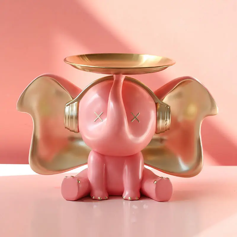 Lucky Resin Elephant Metal Storage Tray Ornaments Home Cabinet Coffee Table Figurines Decor Study Room Bookcase Sculpture Crafts
Lucky Resin Elephant Metal Storage Tray Ornaments Home Cabinet Coffee Table Figurines Decor Study Room Bookcase Sculpture Crafts