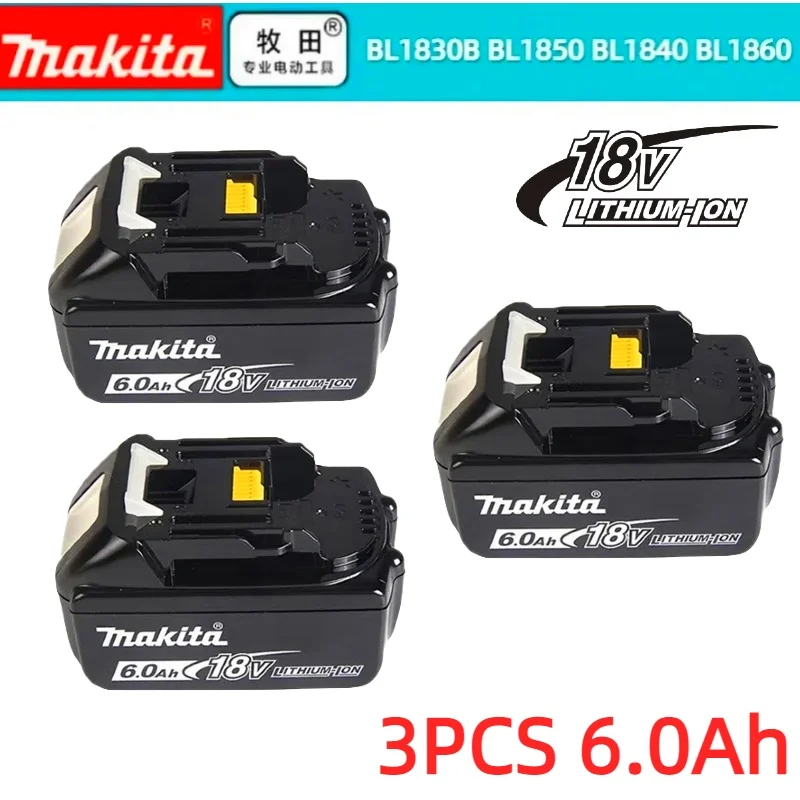 100% Оригинальный Makita 6Ah/5Ah/3Ah для Makita 18V аккумулятор BL1830B BL1850B BL1850 BL1840 BL1860 BL1815 сменный литиевый аккумулятор
100% Оригинальный Makita 6Ah/5Ah/3Ah для Makita 18V аккумулятор BL1830B BL1850B BL1850 BL1840 BL1860 BL1815 сменный литиевый аккумулятор