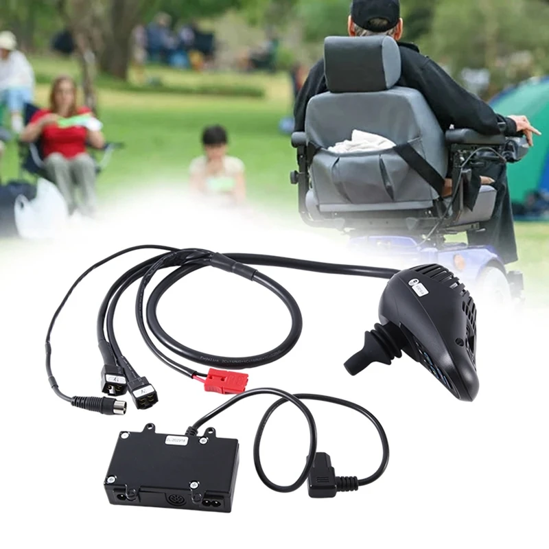 Wheelchair Control Handle 35A Multi-Function Electric Wheelchair Controller Common Connector Can Bluetooth Remote Control
Wheelchair Control Handle 35A Multi-Function Electric Wheelchair Controller Common Connector Can Bluetooth Remote Control
