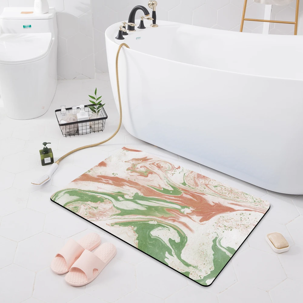Customize Modern Bathroom Absorbent Non-Slip Mat Entrance Doormat Bath Toilet Floor Shower Room Bathtub Rug Decor Kitchen Carpet
Customize Modern Bathroom Absorbent Non-Slip Mat Entrance Doormat Bath Toilet Floor Shower Room Bathtub Rug Decor Kitchen Carpet
