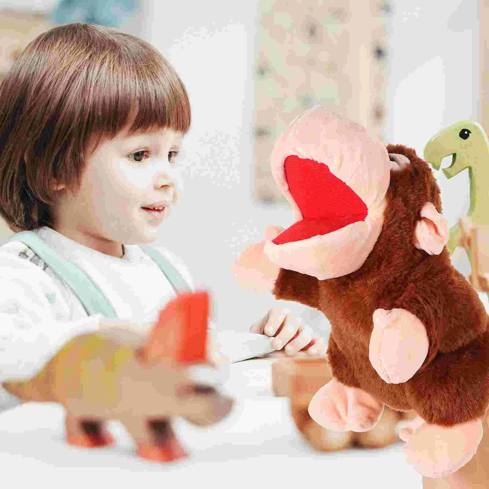 

Kids Toy Toy Parent-child Interactive Story Telling Puppets Educational Plush Cartoon Animal