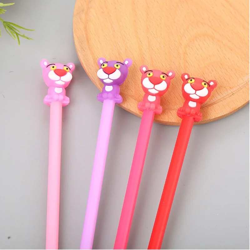 60 PCs Student Gel Pen Creative Cartoon Panther Ball Pens Cute Learning Stationery Office Signature Factory Wholesale
60 PCs Student Gel Pen Creative Cartoon Panther Ball Pens Cute Learning Stationery Office Signature Factory Wholesale