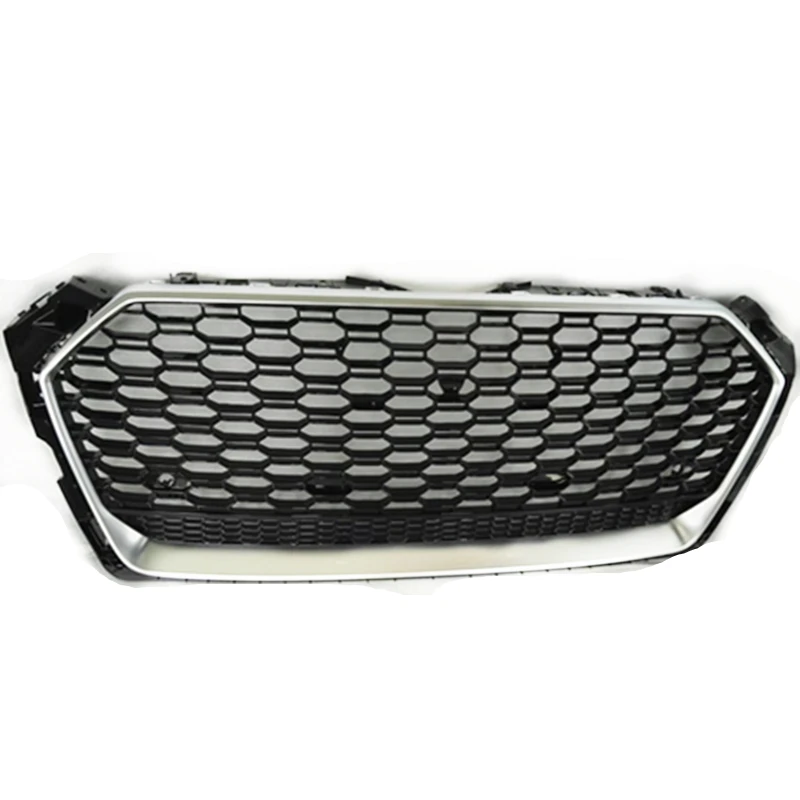 For RS5 Style Front Sport Hex Mesh Honeycomb Hood Grill Silver+Black for Audi A5/S5 B9 2017-2019 car accessories
For RS5 Style Front Sport Hex Mesh Honeycomb Hood Grill Silver+Black for Audi A5/S5 B9 2017-2019 car accessories