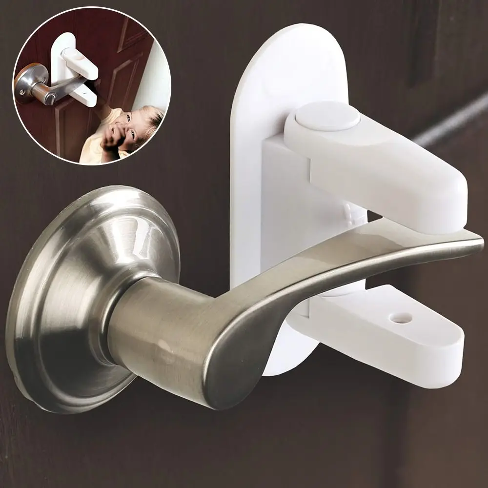 Door Handle Baby Safety Lock Portable Universal Children Protection Security Latch Self Adhesive Home Door Lever Lock
Door Handle Baby Safety Lock Portable Universal Children Protection Security Latch Self Adhesive Home Door Lever Lock