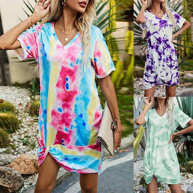 Women Elegant Floral Print Dress Summer New Half Sleeve Knee-length Casual Office Beach Dresses Vestidos
Women Elegant Floral Print Dress Summer New Half Sleeve Knee-length Casual Office Beach Dresses Vestidos