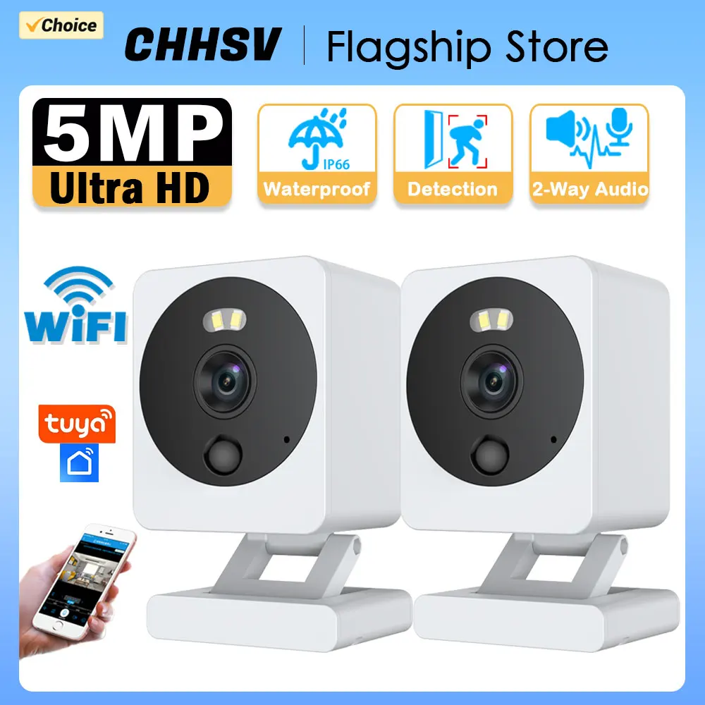 Умная кубическая 5-мегапиксельная Wi-Fi IP-камера для помещений и улицы, водонепроницаемая, с пассивным ИК-датчиком, двусторонней разговор, Цветовая функция ночного видения
Умная кубическая 5-мегапиксельная Wi-Fi IP-камера для помещений и улицы, водонепроницаемая, с пассивным ИК-датчиком, двусторонней разговор, Цветовая функция ночного видения