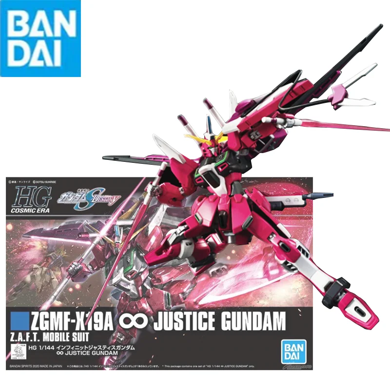 

Bandai Gunpla HG 1/144 HGCE 231 Infinite Justice Gundam Assembly Model Movable Joints High Quality Collectible Models kids Gift