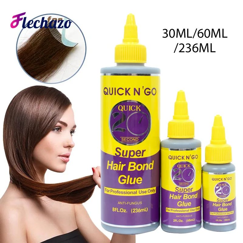 

Quick 20 Second Hair Bond Glue Waterproof Black Bonding Glue for Wigs Super Strong Hold Eyelash Extension Glue Adhesive