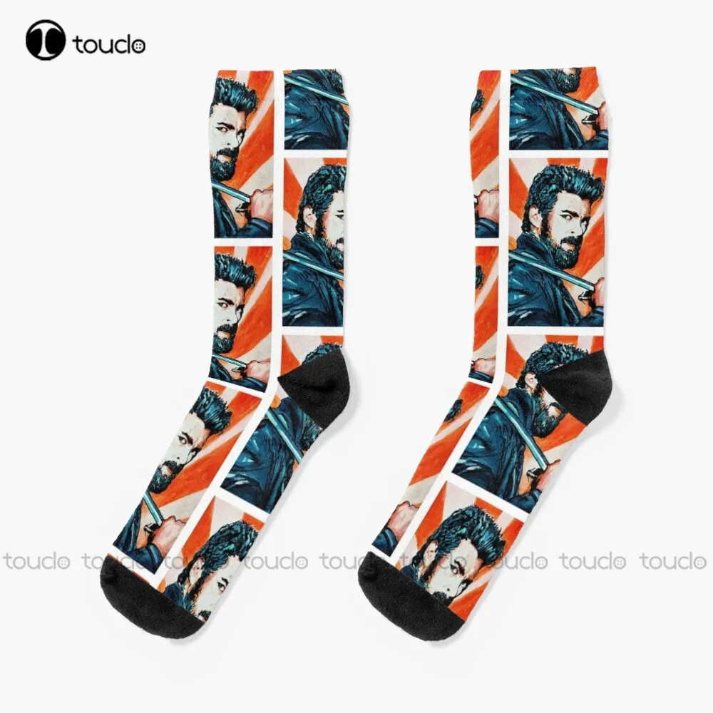 The Boys Billy Butcher Socks Funny Art Streetwear Colorful Cartoon Socks 360° Digital Print Christmas New Year Gift Custom Gift 
The Boys Billy Butcher Socks Funny Art Streetwear Colorful Cartoon Socks 360° Digital Print Christmas New Year Gift Custom Gift