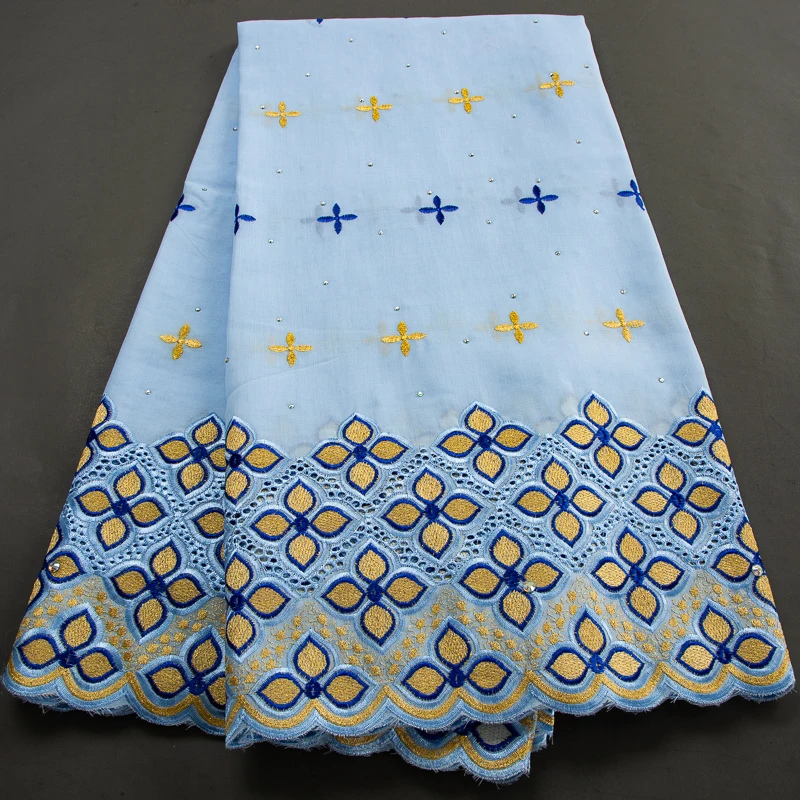 Luxury Swiss Voile Cotton Lace Fabric In Switzerland African Cotton Lace With Stones 5 Yards For Evening Party Women A3420
Luxury Swiss Voile Cotton Lace Fabric In Switzerland African Cotton Lace With Stones 5 Yards For Evening Party Women A3420