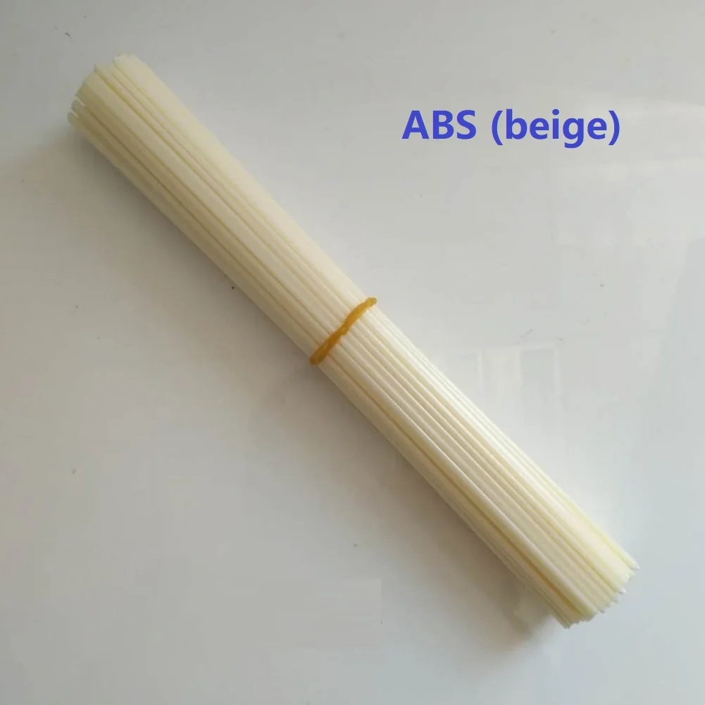 50pcs Plastic Welding Rods Bumper Repair ABS/PP/PVC/PE Welding Sticks Welding Soldering Supplies Grey White Black Beige Color
50pcs Plastic Welding Rods Bumper Repair ABS/PP/PVC/PE Welding Sticks Welding Soldering Supplies Grey White Black Beige Color