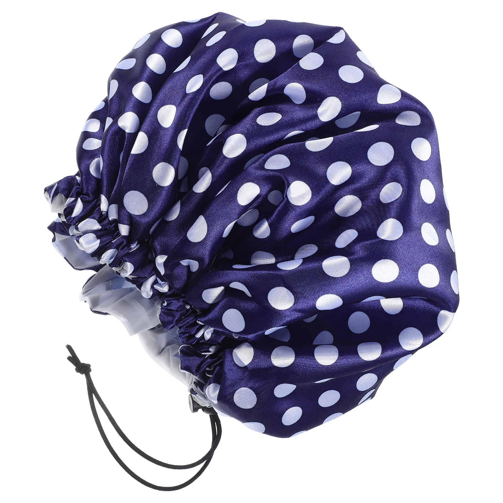 Hair Cap 2-layer Sauna Cap Adjustable Women Bathing Hat Dot Pattern Shower Hat Supply
Hair Cap 2-layer Sauna Cap Adjustable Women Bathing Hat Dot Pattern Shower Hat Supply