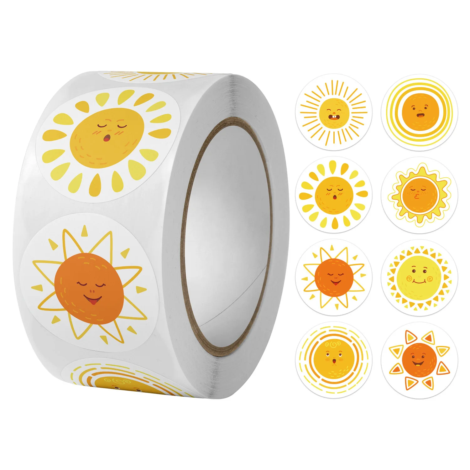 50-500Pcs Round Cartoon Sun Smiley Kids Reward Stickers Party Handmade Scrapbooking Gift Packaging Seal Labels Baking
50-500Pcs Round Cartoon Sun Smiley Kids Reward Stickers Party Handmade Scrapbooking Gift Packaging Seal Labels Baking