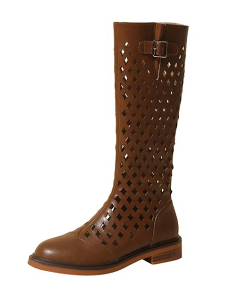 2022 Spring and Autumn New Leather Low Heel Hollow Motorcycle Boots Women's Riding Boots Flat Heel Thigh High Leather Boots
2022 Spring and Autumn New Leather Low Heel Hollow Motorcycle Boots Women's Riding Boots Flat Heel Thigh High Leather Boots