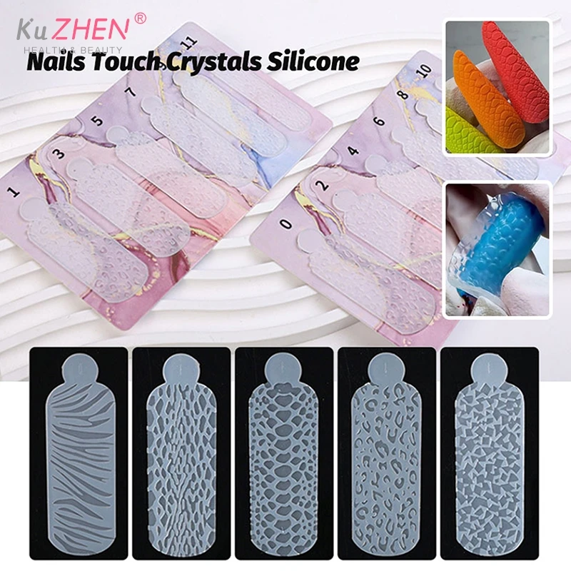 60Pc/Box Dual Forms Nail Touch Crystal Silicone Mold Forms For Creating Relief Design On Nails Reusable Silicone Forms Universal
60Pc/Box Dual Forms Nail Touch Crystal Silicone Mold Forms For Creating Relief Design On Nails Reusable Silicone Forms Universal