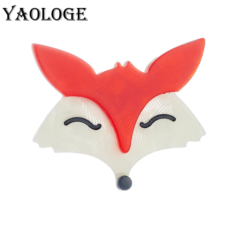 YAOLOGE Acrylic Red Fox Brooches For Unisex Kid Lovely Pin Cartoon Badge Accessories New Arrival Birthday Gifts Jewelry Брошь
YAOLOGE Acrylic Red Fox Brooches For Unisex Kid Lovely Pin Cartoon Badge Accessories New Arrival Birthday Gifts Jewelry Брошь