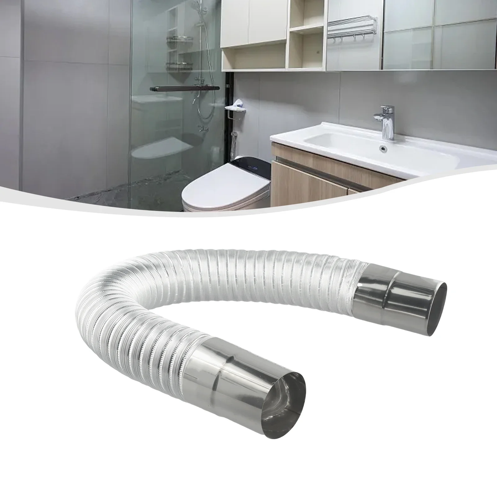 Stainless Steel Elbow Chimney Liner Bend Multi Flue Stove Pipe Aluminum Foil Retractable Hose Gas Water Heater Exhaust Pipe
Stainless Steel Elbow Chimney Liner Bend Multi Flue Stove Pipe Aluminum Foil Retractable Hose Gas Water Heater Exhaust Pipe