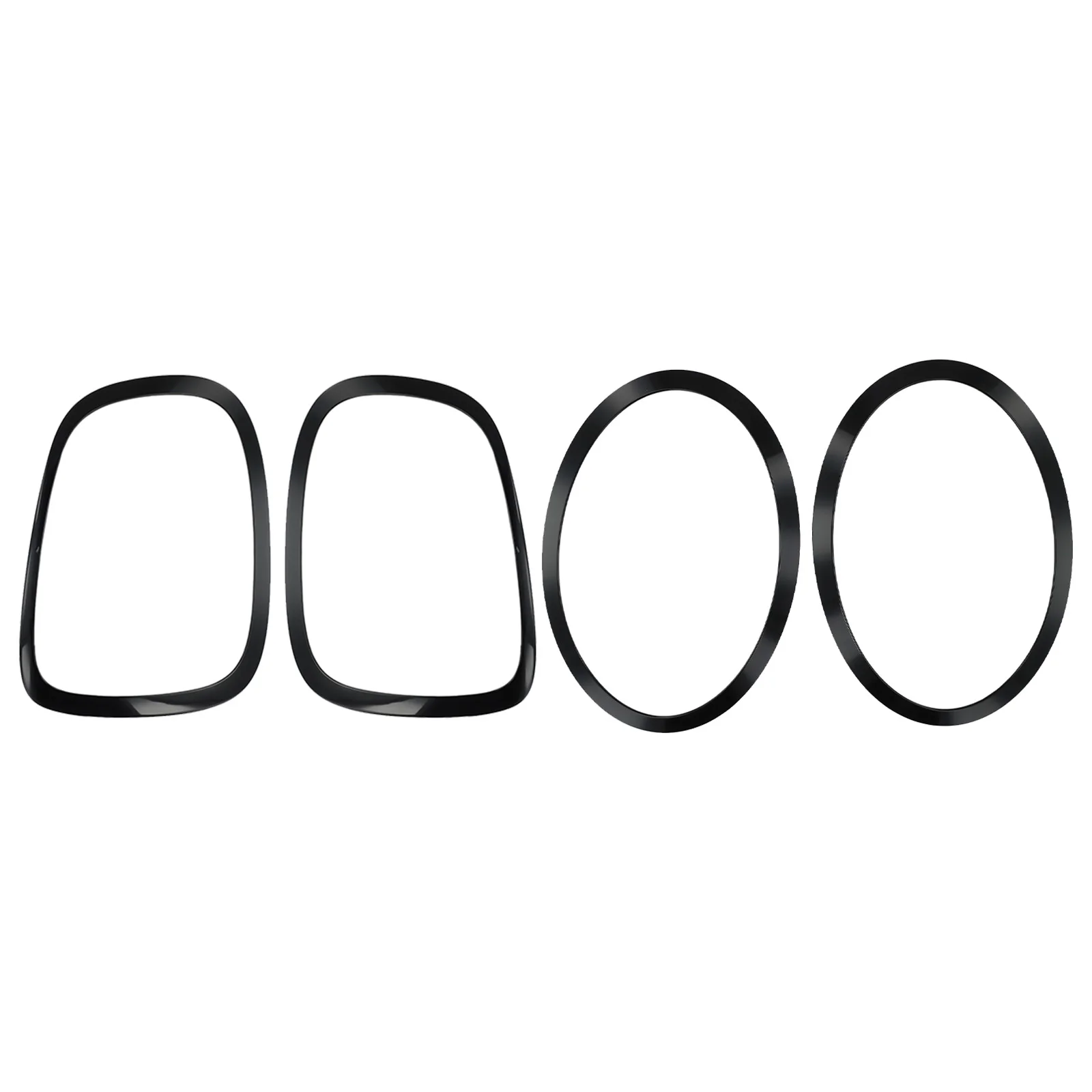 Gloss Black Headlight+taillight Rings Trim Gloss Black Front Rear Car Headlight Eyelid Frame Kit Fits For MINI F55/F56/F57 14-21
Gloss Black Headlight+taillight Rings Trim Gloss Black Front Rear Car Headlight Eyelid Frame Kit Fits For MINI F55/F56/F57 14-21