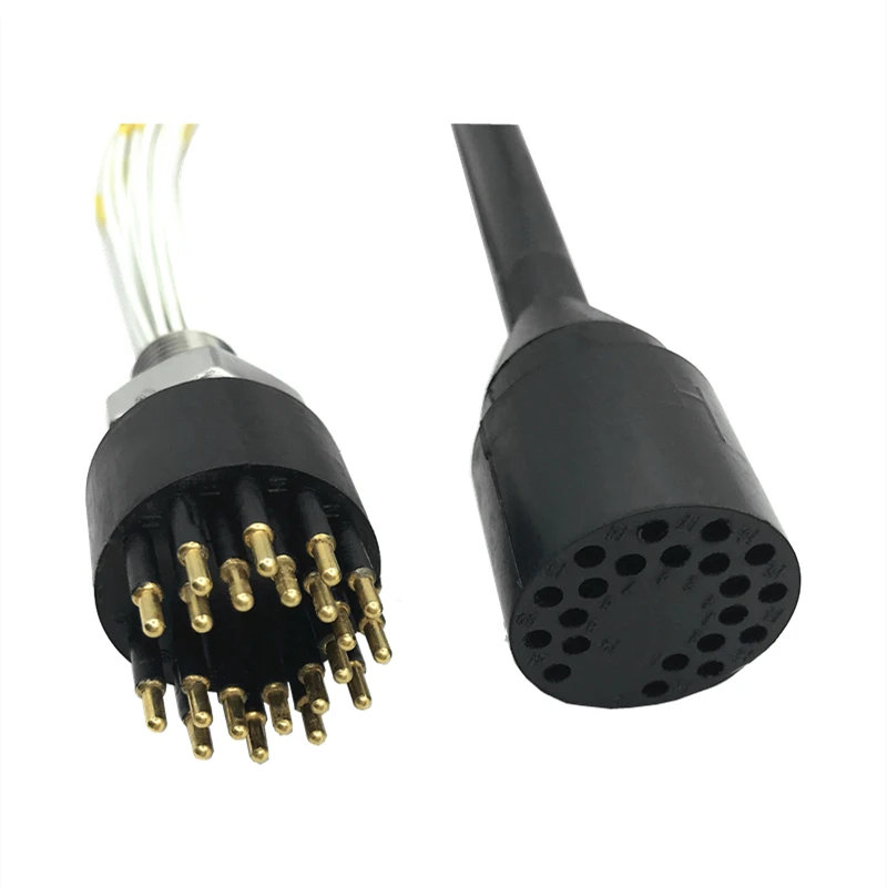 21-core Miniature Watertight Connector ROV Underwater Connector Deep Sea Waterproof and Pressure Resistant Socket General
21-core Miniature Watertight Connector ROV Underwater Connector Deep Sea Waterproof and Pressure Resistant Socket General