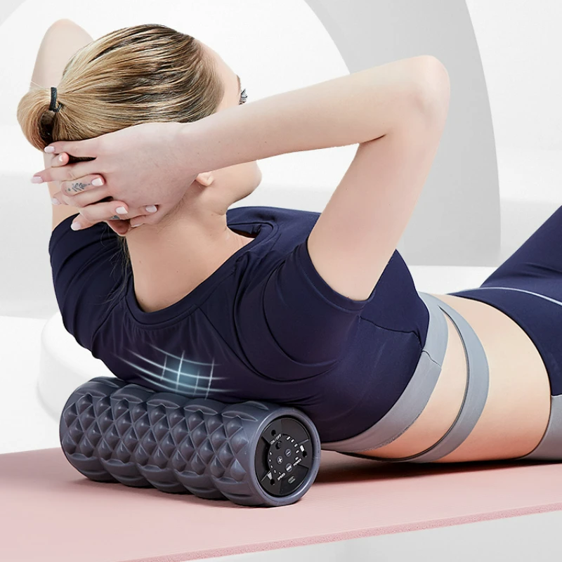 Электрический массажер для глубокого массажа ног с валом из пены, Вибрирующая палочка для массажа ног, снятия боли в мышцах, ролик для йоги, фитнес-массажер для спины
Электрический массажер для глубокого массажа ног с валом из пены, Вибрирующая палочка для массажа ног, снятия боли в мышцах, ролик для йоги, фитнес-массажер для спины