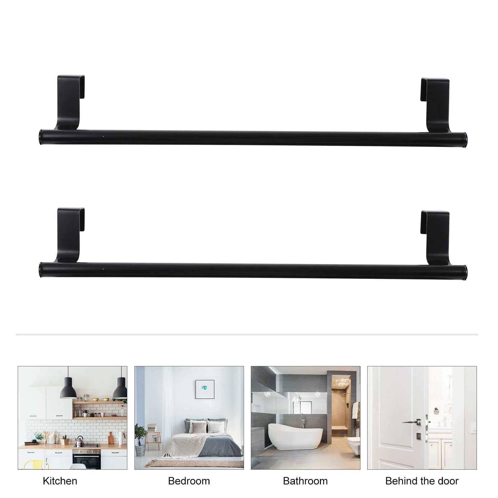 2 Pcs Door Towel Rack Racks Kitchen Holders Bathroom Stainless Steel Storage Hangers
2 Pcs Door Towel Rack Racks Kitchen Holders Bathroom Stainless Steel Storage Hangers