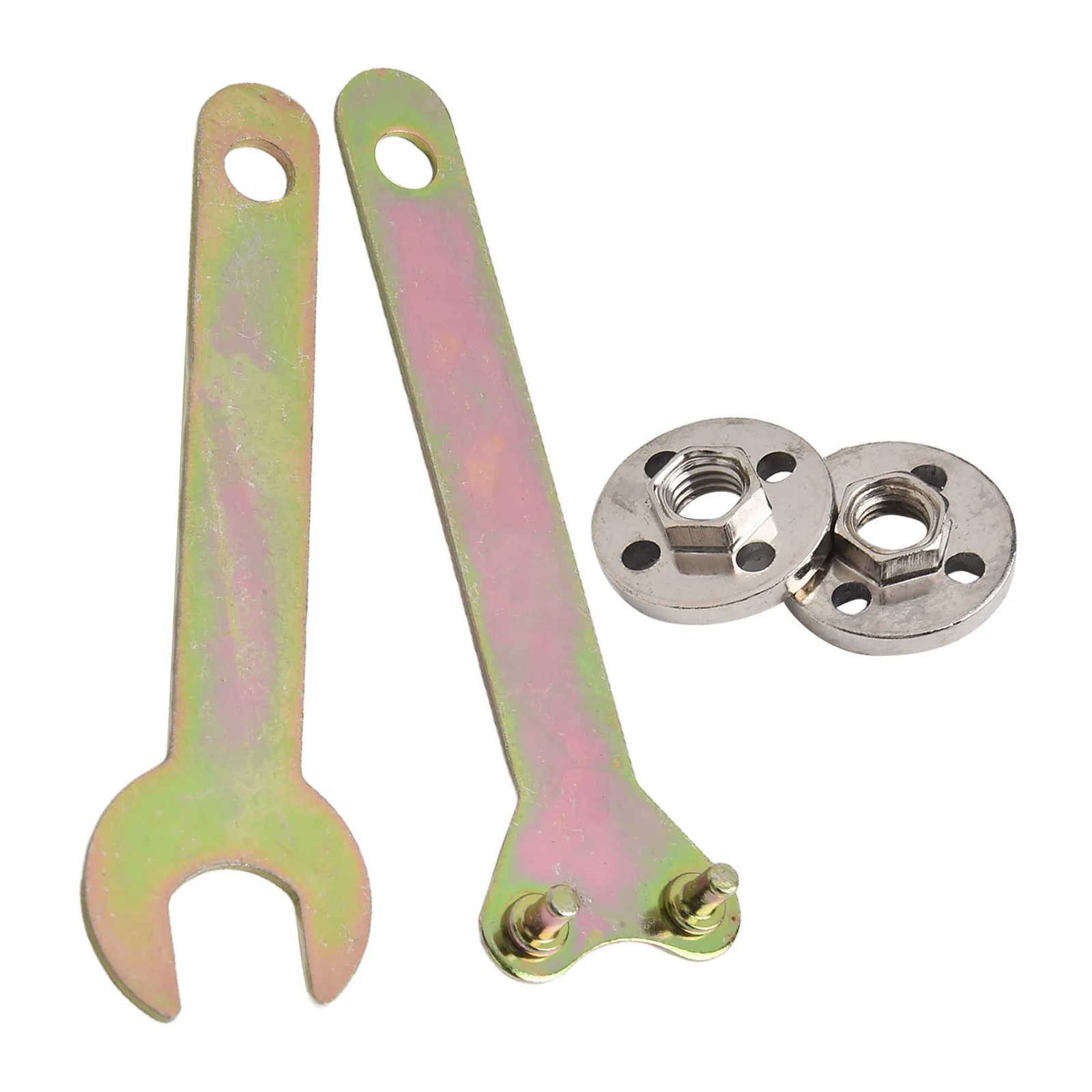4pcs Angle Grinder Pressure Plate Cover Hexagon Nut Wrench Set For Type 100 Angle Grinder Polisher Power Tools Accessories
4pcs Angle Grinder Pressure Plate Cover Hexagon Nut Wrench Set For Type 100 Angle Grinder Polisher Power Tools Accessories
