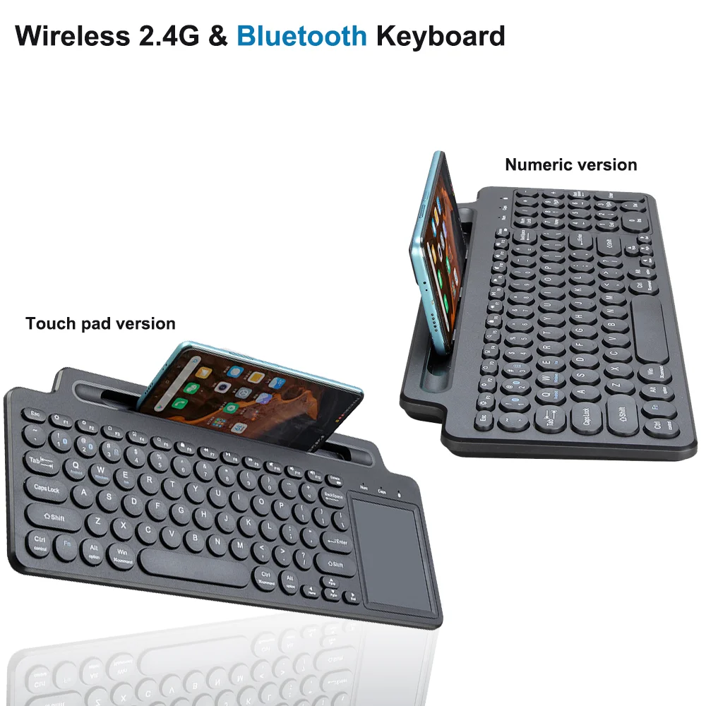 Беспроводная клавиатура 2,4G Bluetooth, Сверхтонкая, Multi-Device, Bluetooth, с тачпадом, для MacBook iMac, iPhone, iPad
Беспроводная клавиатура 2,4G Bluetooth, Сверхтонкая, Multi-Device, Bluetooth, с тачпадом, для MacBook iMac, iPhone, iPad