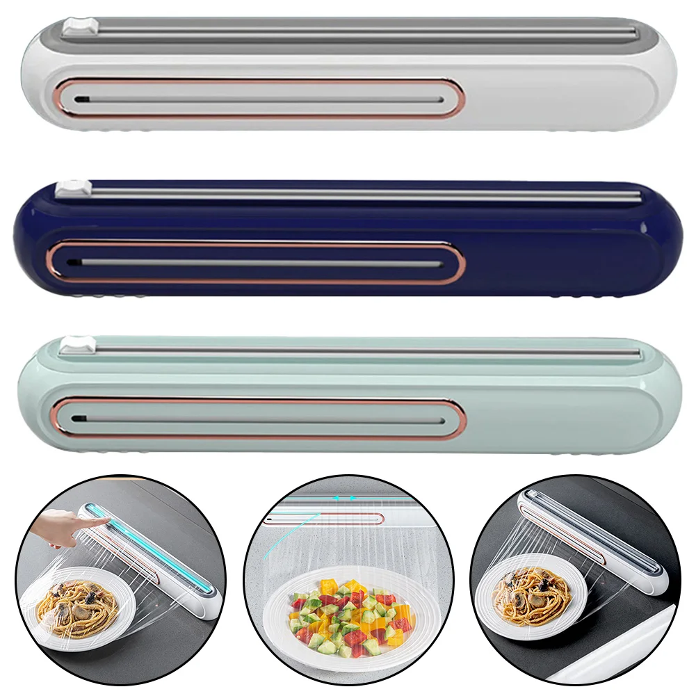 1pcs Saran Wrap Divider With Slide Cutter Magnetic Refillable Wrap Divider Reusable Dispenser For Food Packaging In Restaurant
1pcs Saran Wrap Divider With Slide Cutter Magnetic Refillable Wrap Divider Reusable Dispenser For Food Packaging In Restaurant