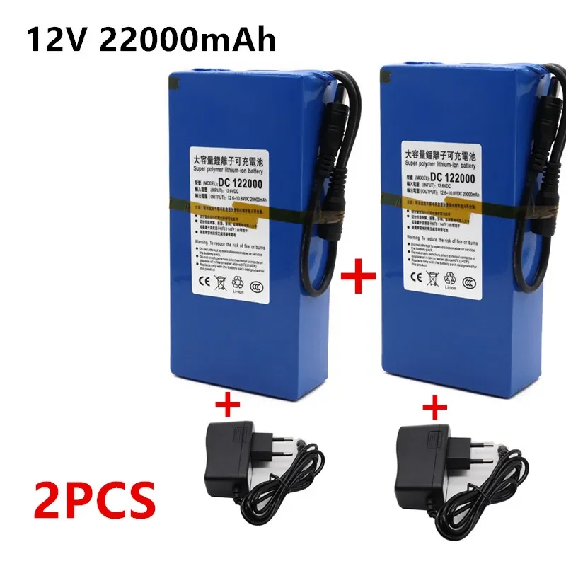 1-2pcs new DC 12v 22000 mah lithium ion rechargeable battery, high capacity ac power charger with 4 kinds of traffic development
1-2pcs new DC 12v 22000 mah lithium ion rechargeable battery, high capacity ac power charger with 4 kinds of traffic development