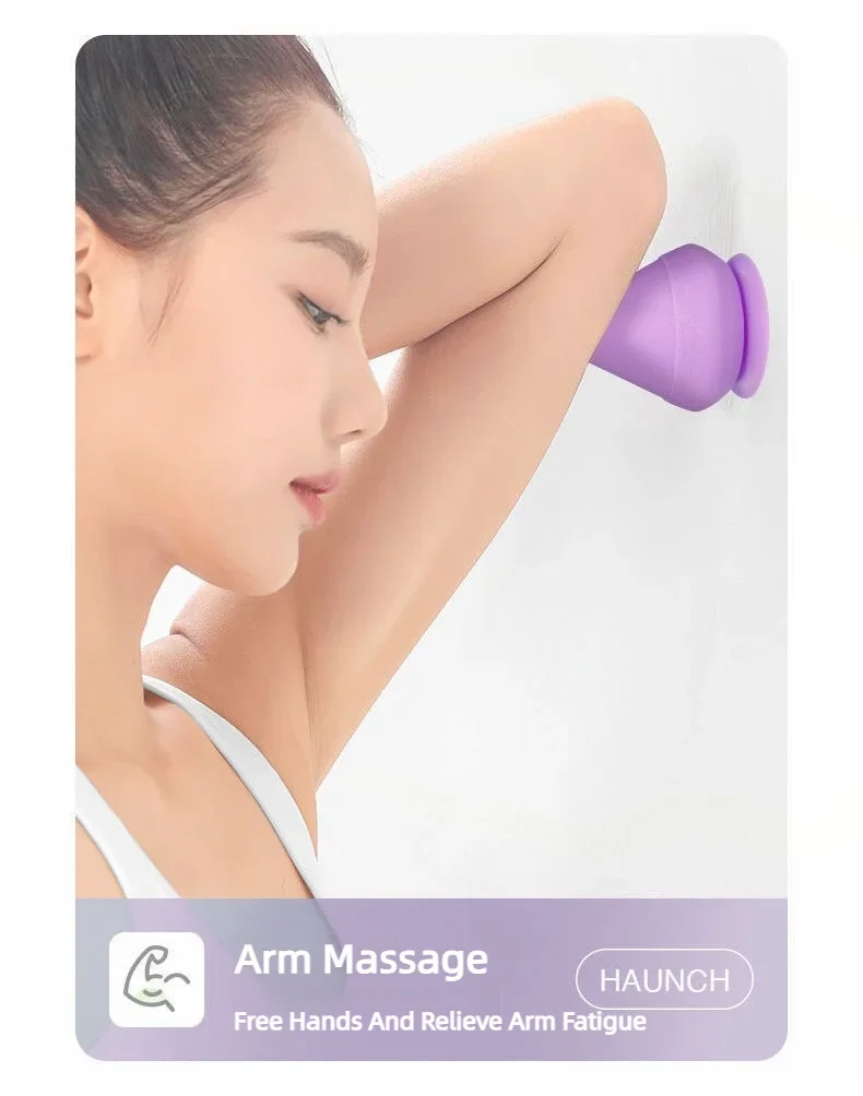 Wall-mounted Fascia Cone Multi-Function Suction Cup Wall Massager For Back Muscle Relaxation Arm Foot Massager Trigger Point 6 S1f766b7d88fe4f76bf43360027339990C