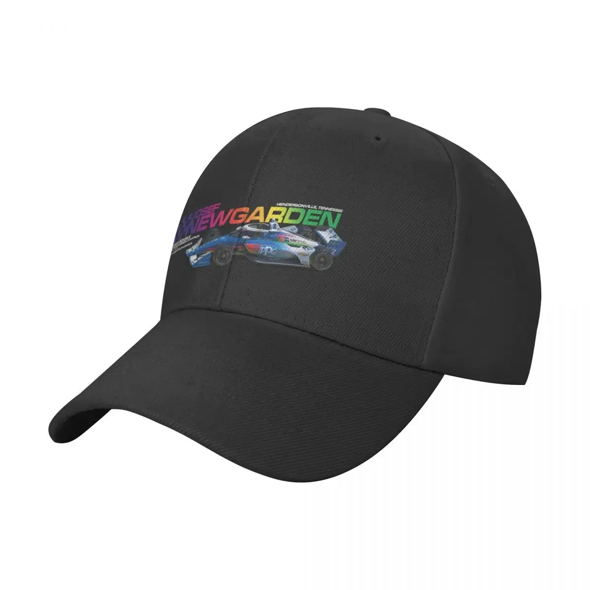 

Josef Newgarden 2022 alt (rainbow/white on blue) Baseball Cap custom Hat New Hat Golf funny hat Women's Beach Men's