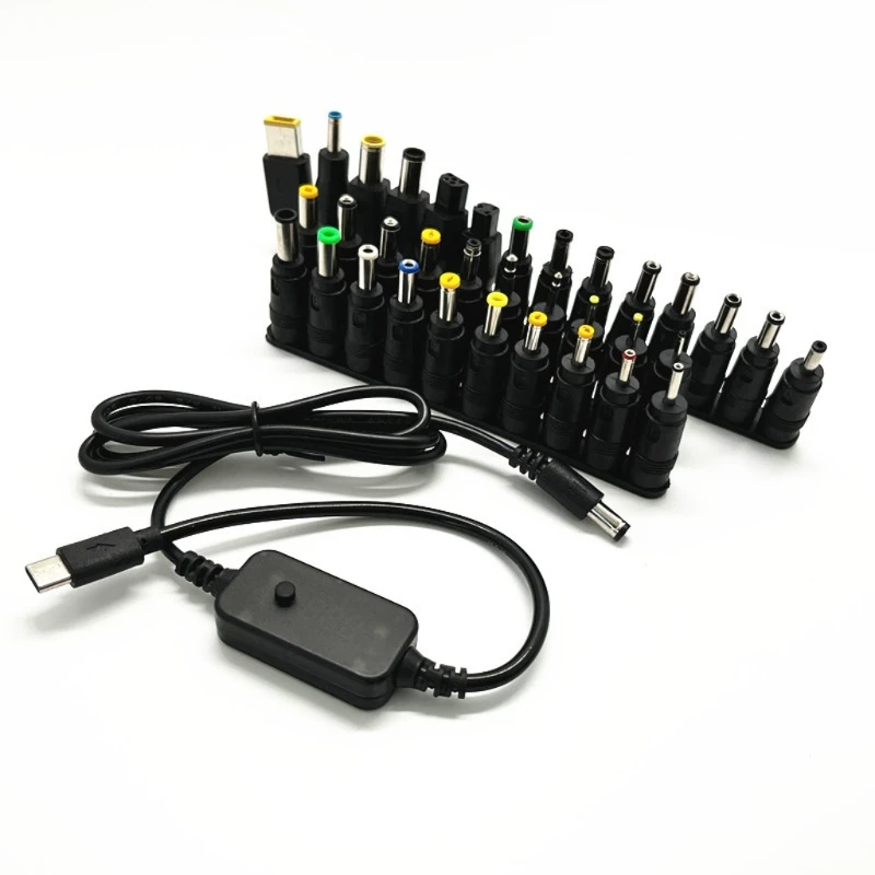 USB Type C Cable to DC5521 PD Trigger Power Converter Adapter Line for LCD Monitors Cameras Power up Your Devices
USB Type C Cable to DC5521 PD Trigger Power Converter Adapter Line for LCD Monitors Cameras Power up Your Devices