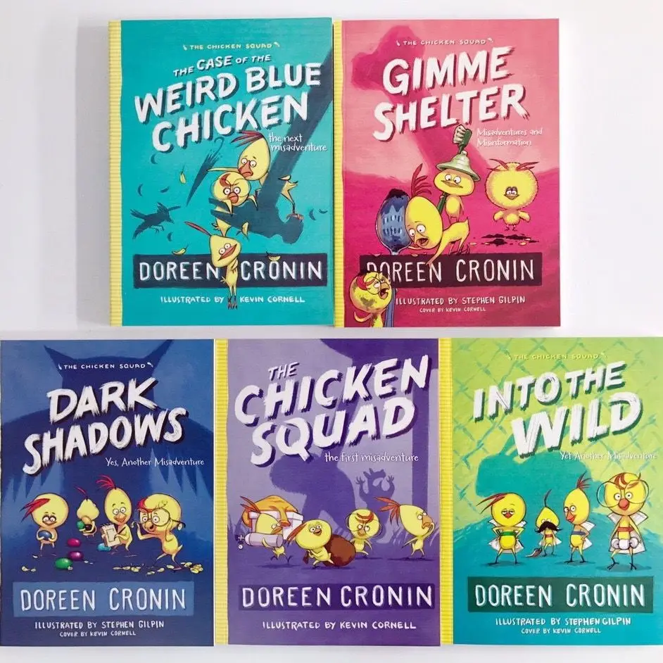 Chicken Secret Service English original children's fun adventure detective reasoning chapter extracurricular English book
Chicken Secret Service English original children's fun adventure detective reasoning chapter extracurricular English book