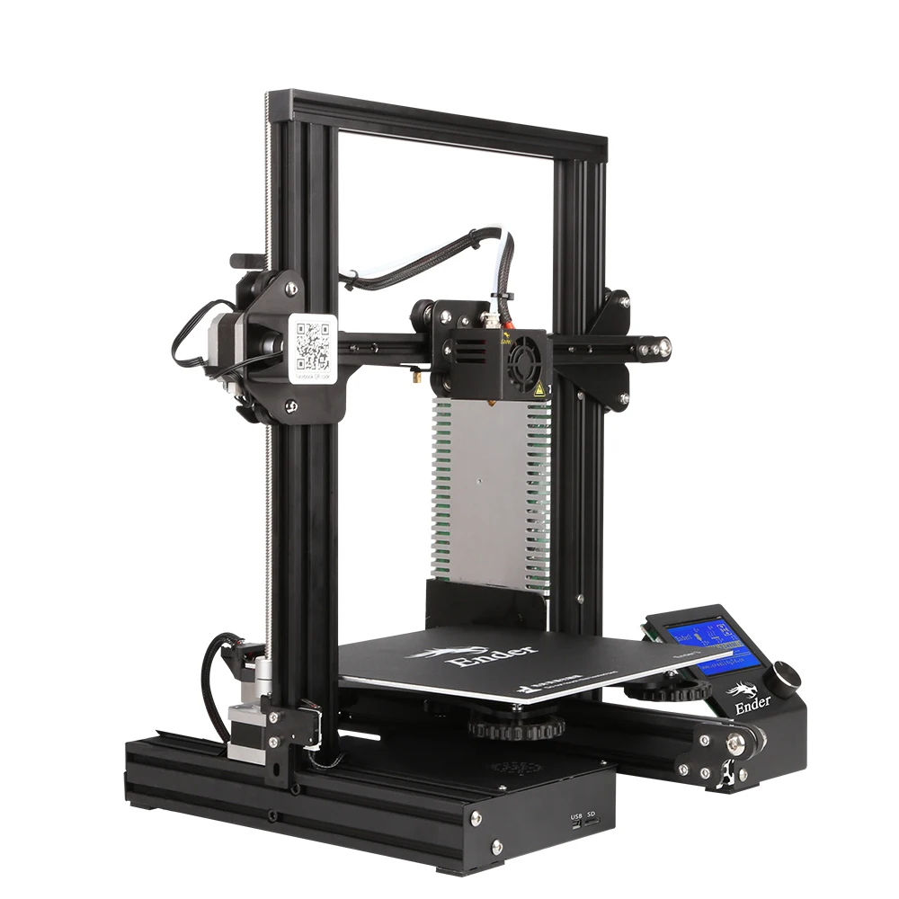 

Cheap price hot selling Creality Ender 3 3D digital DIY Printer with resume print function 220*220*250mm and auto leveling