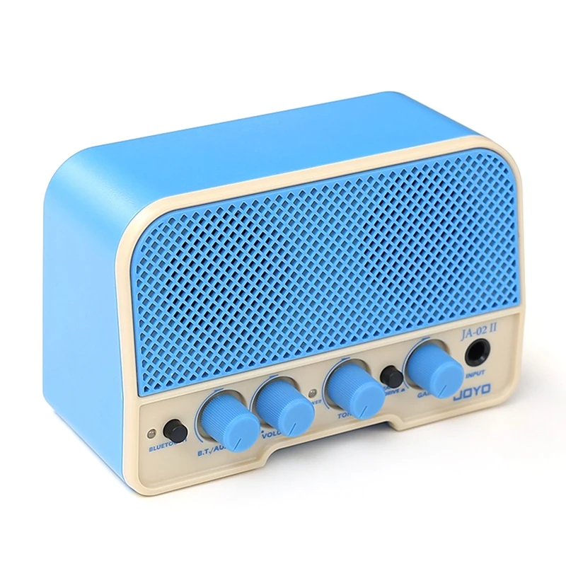 Комплект усилителей JOYO JA-02 II для электрогитары, комплект усилителей для электрогитары с Bluetooth, 2 канала, с гарнитурой Clean & Overdrive
Комплект усилителей JOYO JA-02 II для электрогитары, комплект усилителей для электрогитары с Bluetooth, 2 канала, с гарнитурой Clean & Overdrive